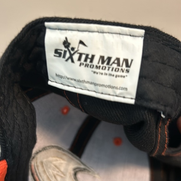 Anaheim Mighty Ducks Core Primary Logo Black/Orange SnapBack adjustable hat OS - Picture 4 of 5